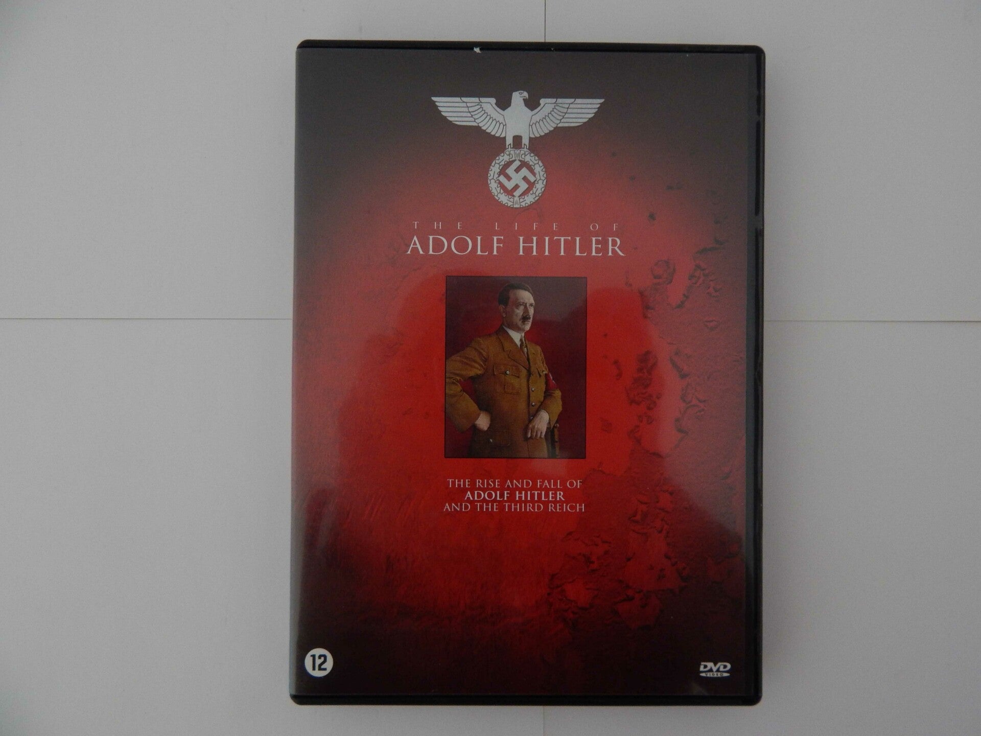 DVD The life of Adolf Hitler, the rise and fall of Adolf Hitler and the third reich