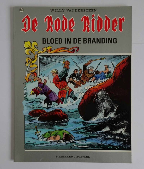Strip 139. De Rode Ridder: Bloed in de branding