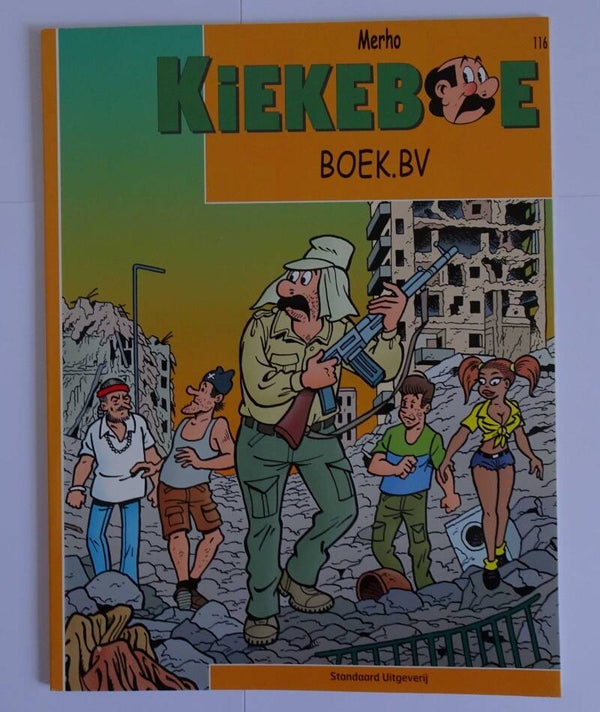 Strip 116. Kiekeboe: Boek.bv