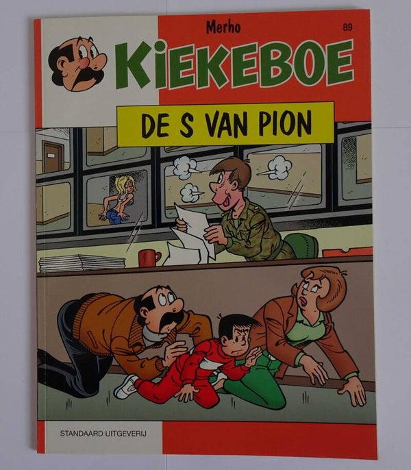 Strip 89. Kiekeboe: De S van pion