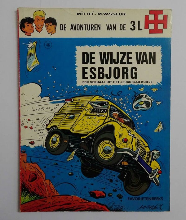 Strip 46. De Avonturen van de 3 L: De wijze van esbjorg