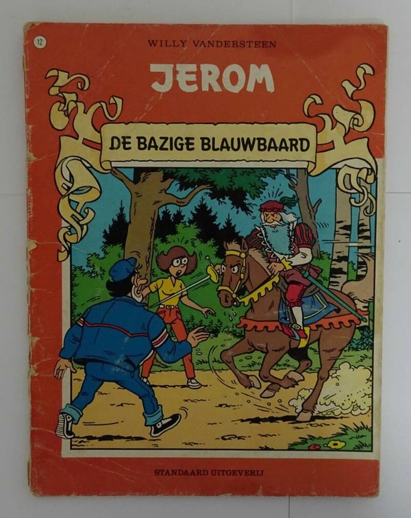 Strip 12. Jerom: De bazige blauwbaard
