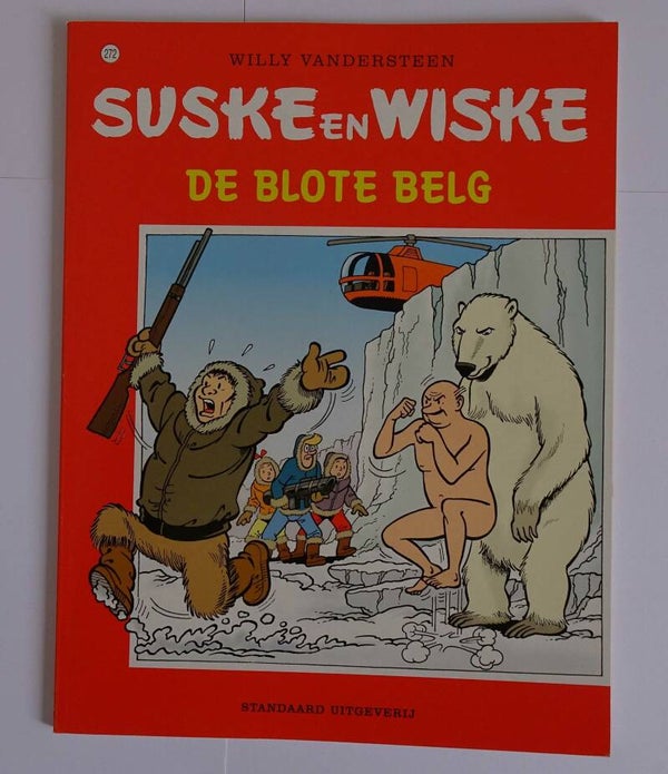 Strip 272. Suske en Wiske: De blote Belg