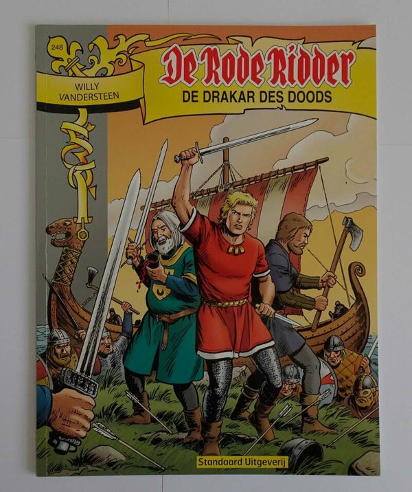 Strip 248. De Rode Ridder: De drakar des doods
