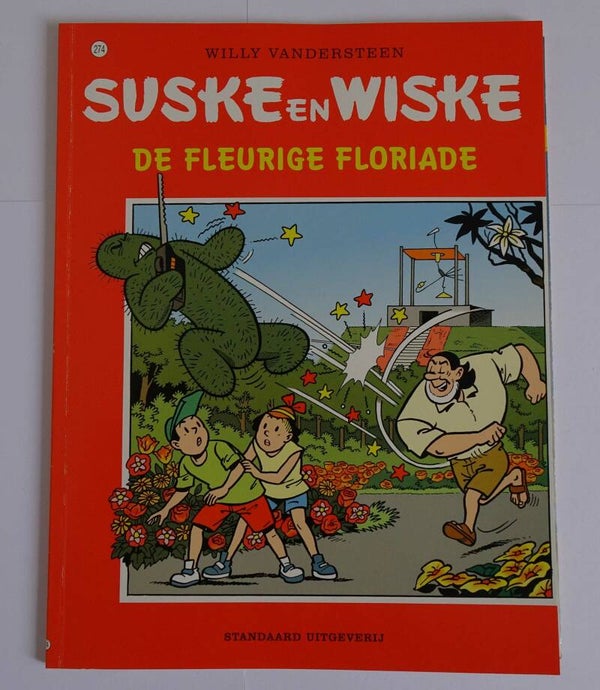 Strip 274. Suske en Wiske: De fleurige floriade