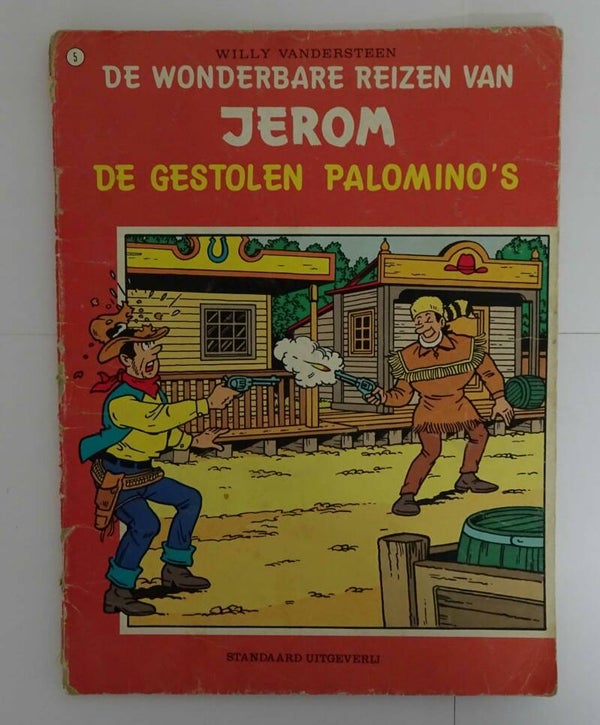 Strip 5. Jerom: De gestolen palomino's