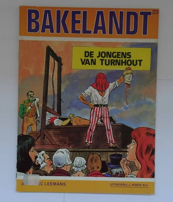 Strip 23. Bakelandt: De jongens van Turnhout