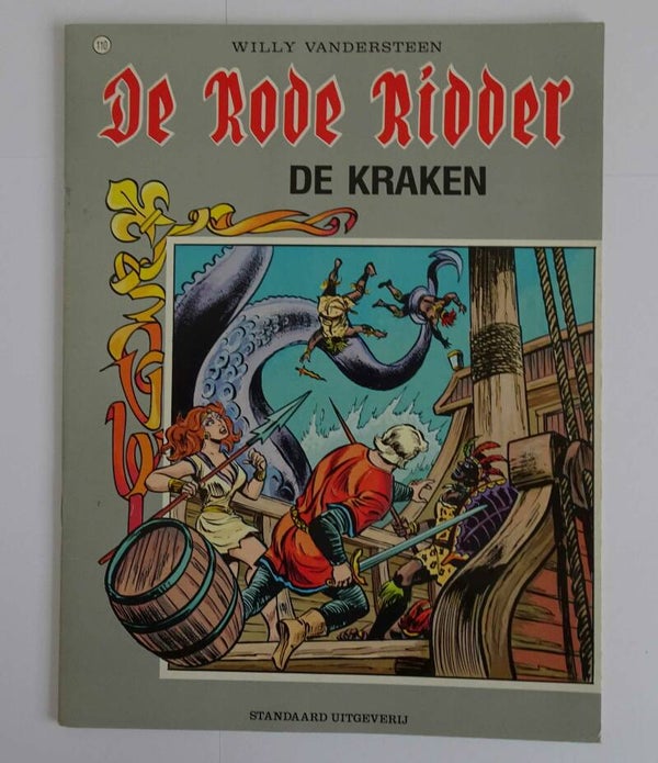 Strip 110. De Rode Ridder: De kraken