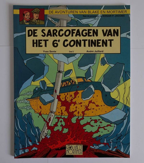 Strip Blake en Mortimer: De sarcofagen van het 6e continent (deel 2)