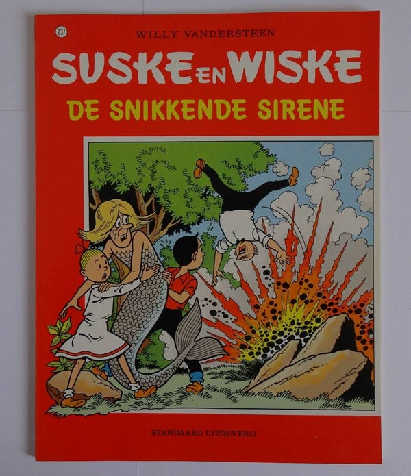 Strip 237. Suske en Wiske: De snikkende sirene