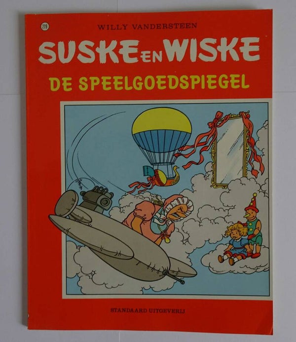 Strip 219. Suske en Wiske: De speelgoedspiegel
