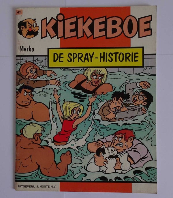 Strip 42. Kiekeboe: De spray-historie