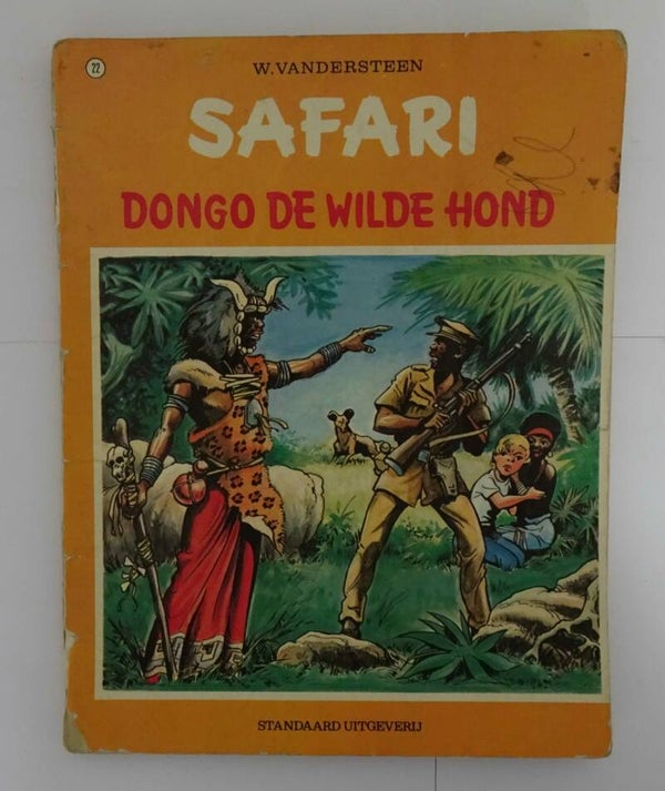 Strip 22. Safari: Dongo de wilde hond