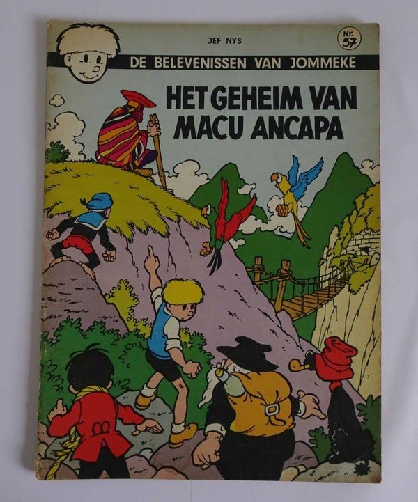 Strip 57. Jommeke: Het geheim van Macu Ancapa