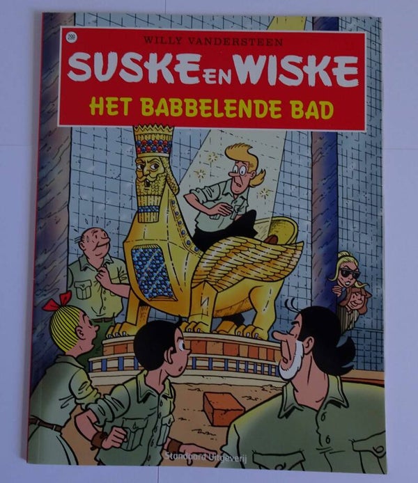 Strip 299. Suske en Wiske: Het babbelende bad