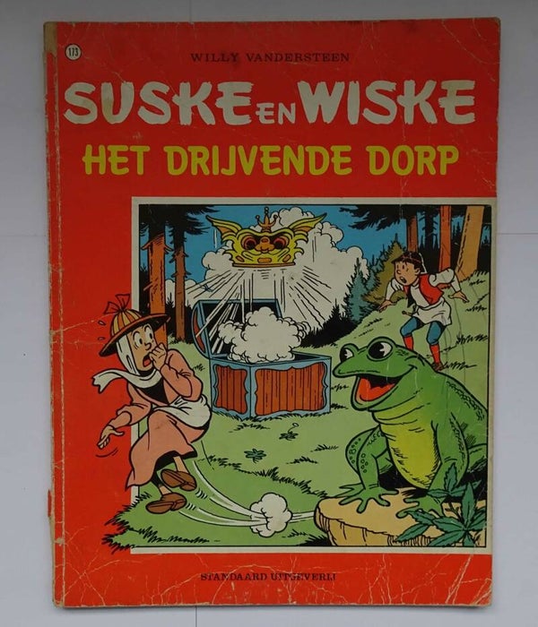 Strip 173. Suske en Wiske: Het Drijvende Dorp