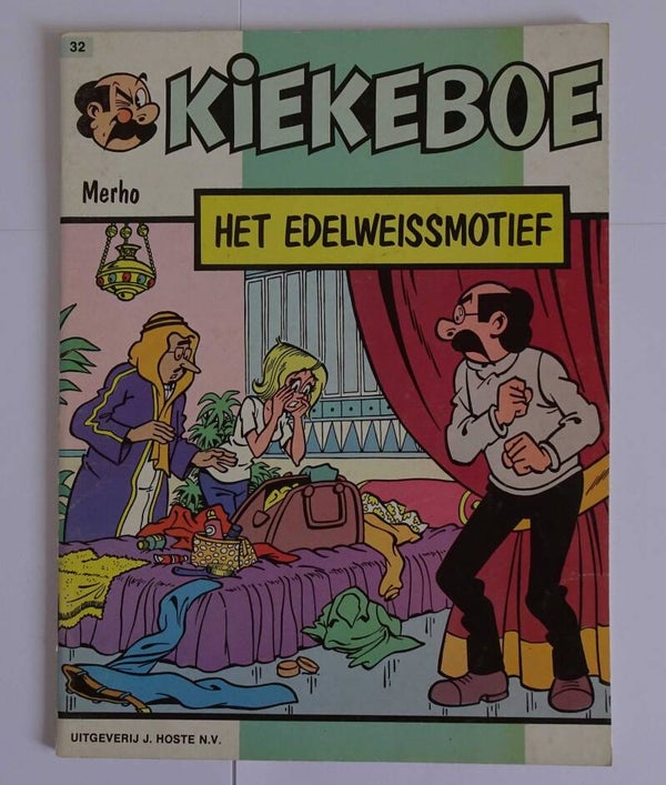 Strip 32. Kiekeboe: Het edelweissmotief