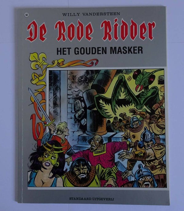 Strip 160. De Rode Ridder: Het gouden masker