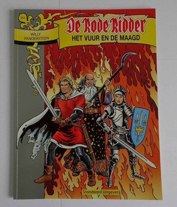 Strip 211. De Rode Ridder: Het vuur en de maagd