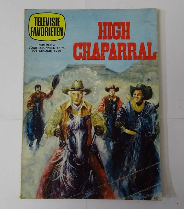 Strip 4. Televisiefavorieten: high chaparral