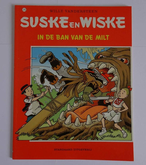 Strip 276. Suske en Wiske: In de ban van de milt