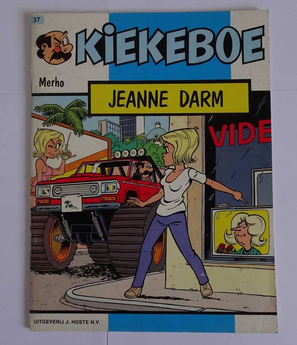 Strip 37. Kiekeboe: Jeanne Darm