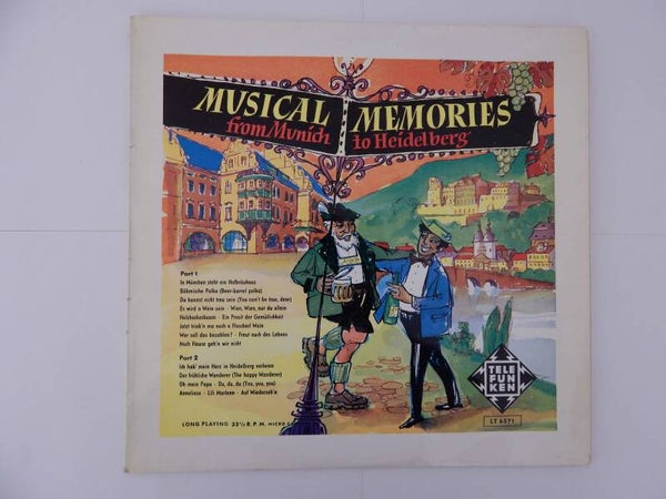 LP Musical memories from Münich to Heidelberg