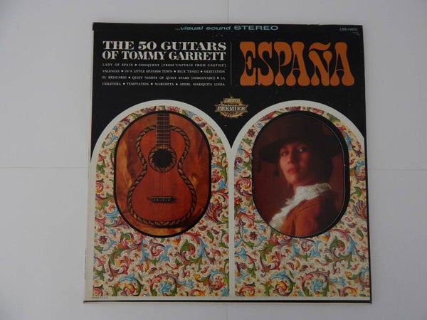 LP The 50 Guitars of Tommy Garrett, Espana