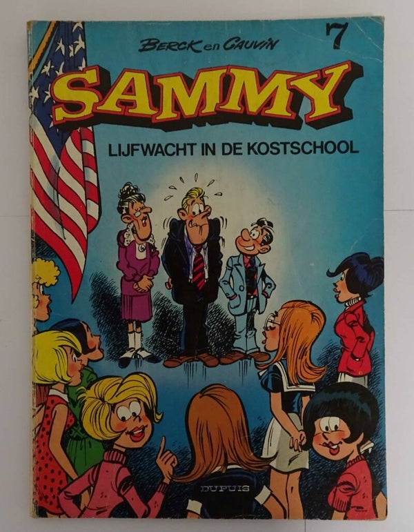 Strip 7. Sammy: Lijfwacht in de kostschool