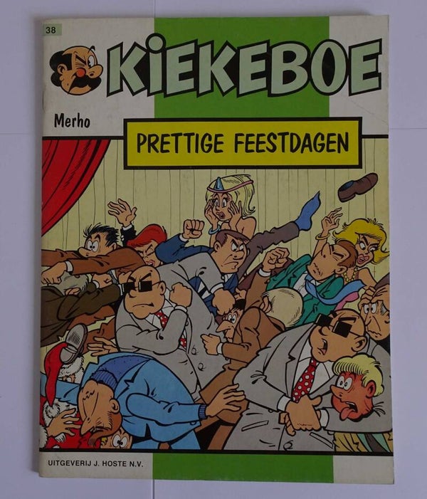 Strip 38. Kiekeboe: Prettige feestdagen