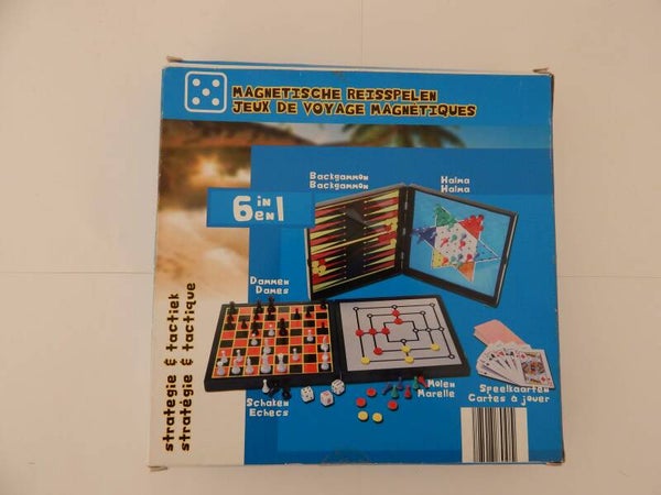Spelset Magnetische reisspelen