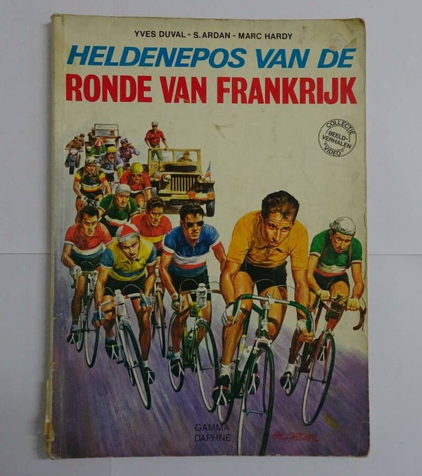 Strip Heldenepos van de ronde van Frankrijk
