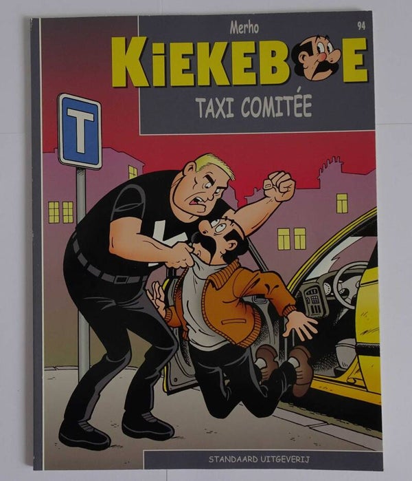 Strip 94. Kiekeboe: Taxi comitée