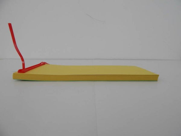 Tabbladen rechthoek geel