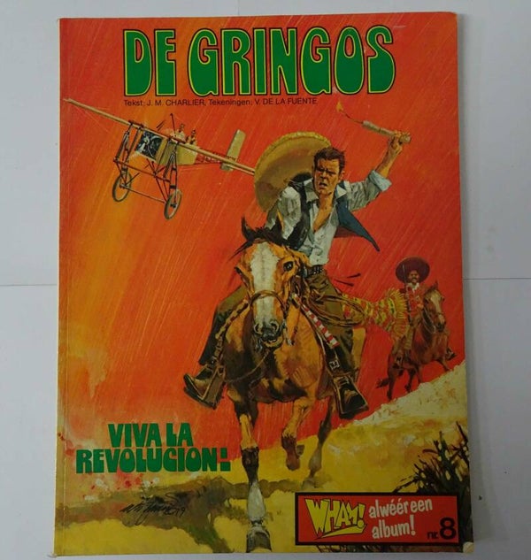 Strip 8. De Gringos: viva la revolucion