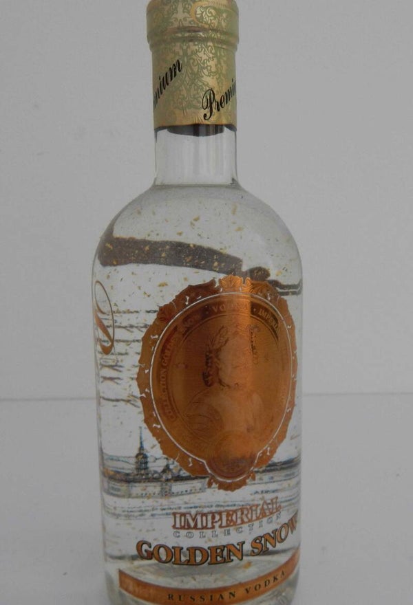 Vodka Imperial collection Golden Snow