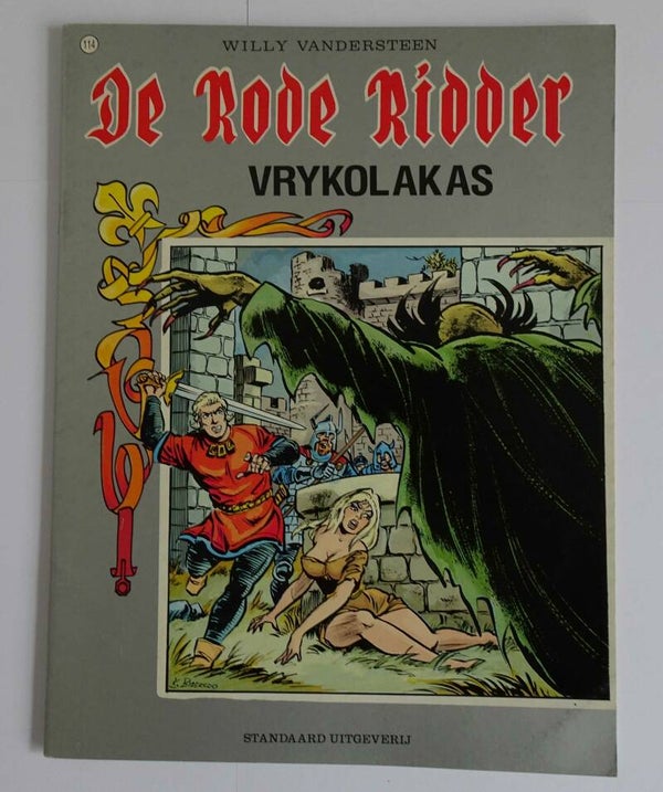 Strip 114. De Rode Ridder: Vrykolakas