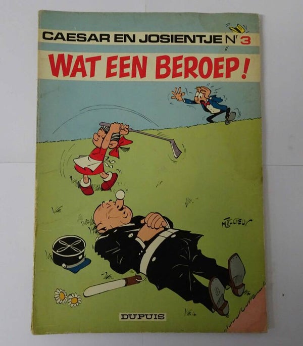 Strip 3. Caesar en Josientje: wat een beroep !