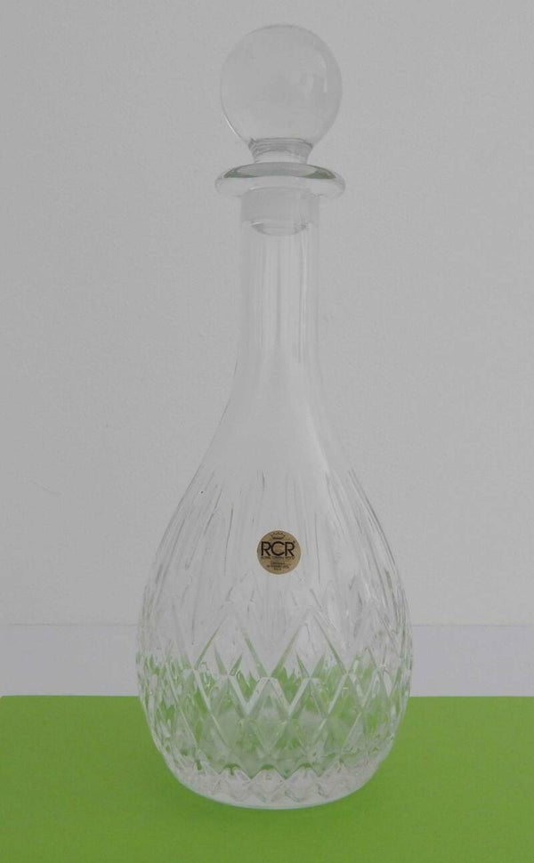 Karaf in kristal RCR met stolp