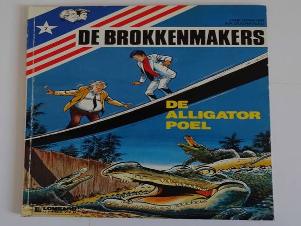 Strip 7. De Brokkenmakers: De alligatorpoel