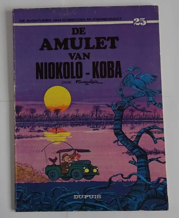 Strip 25. Robbedoes en Kwabbernoot: De amulet van Niokolo-Koba