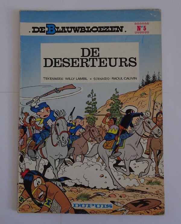 Strip 5. De Blauwbloezen: De deserteurs