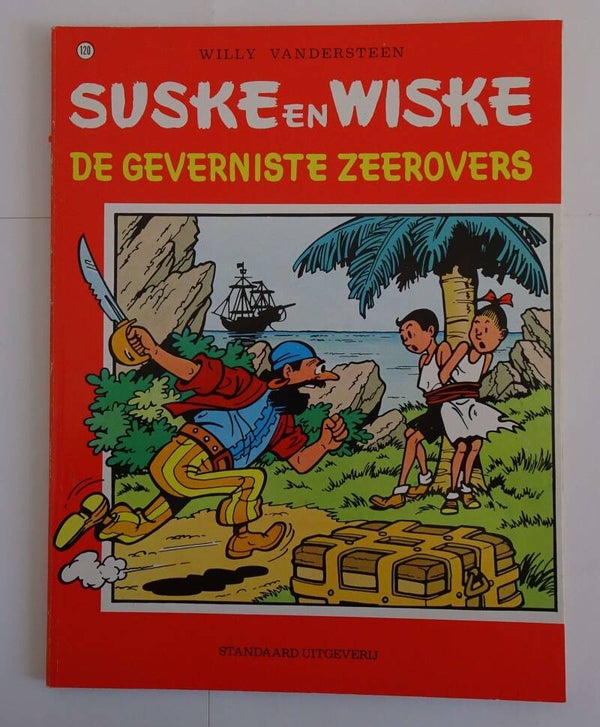 Strip 120. Suske en Wiske: De geverniste zeerovers