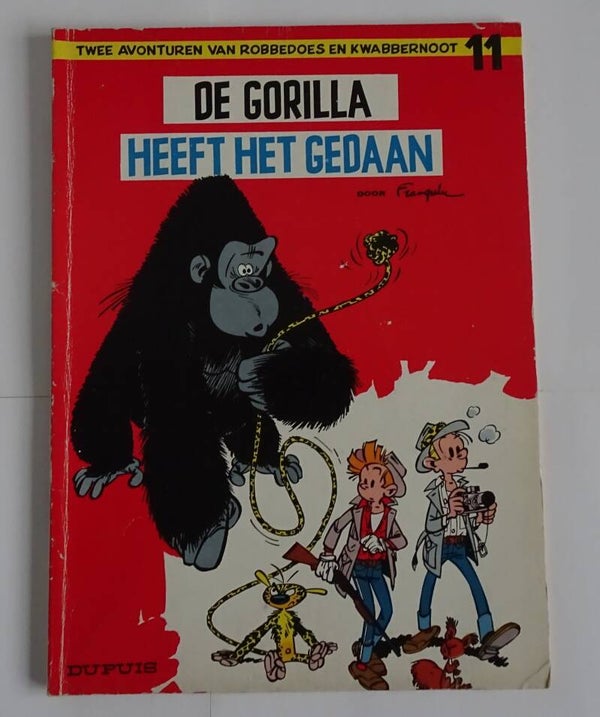 Strip 11. Robbedoes en Kwabbernoot: De gorilla heeft het gedaan