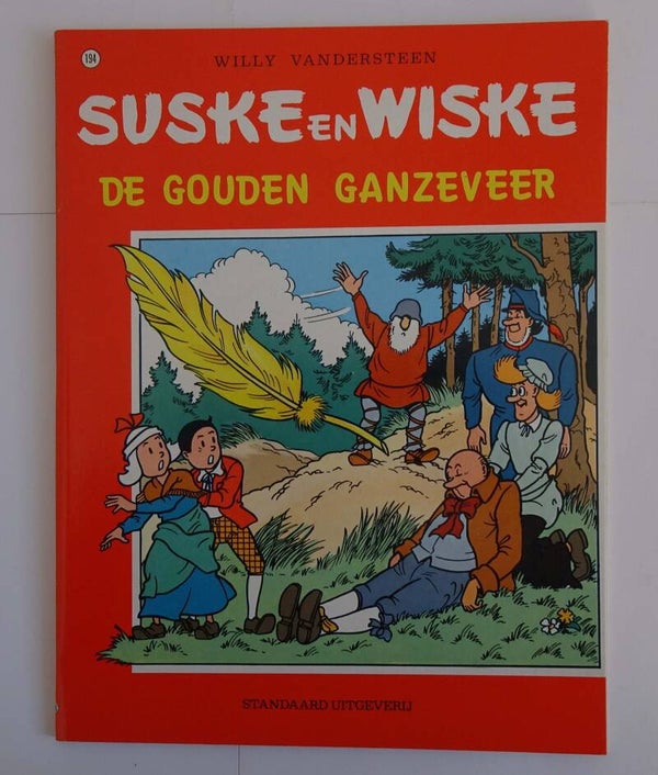Strip 194. Suske en Wiske: De gouden ganzeveer