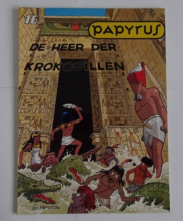 Strip 16. Papyrus: De heer der krokodillen