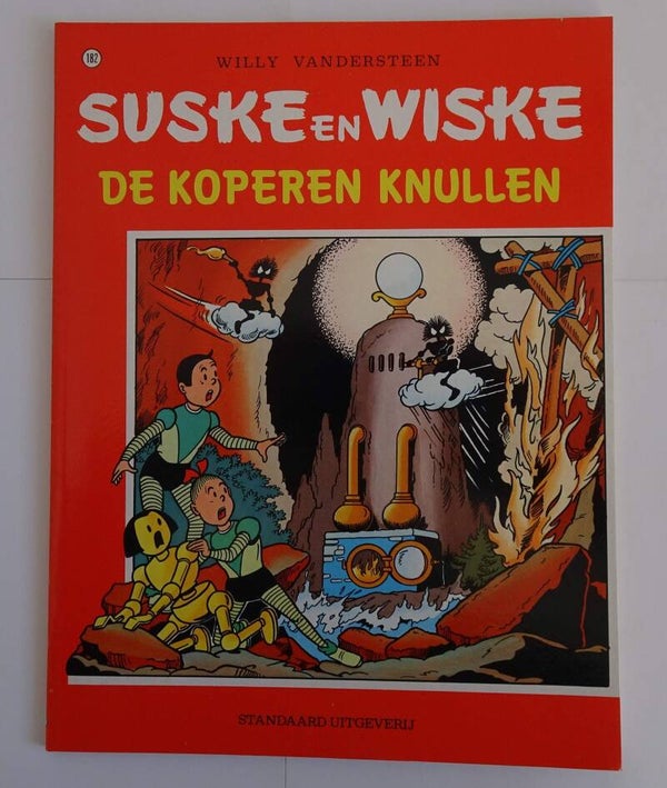 Strip 182. Suske en Wiske: De koperen knullen
