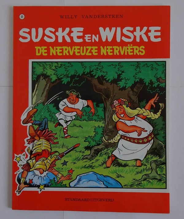 Strip 69. Suske en Wiske: De nerveuze Nerviërs