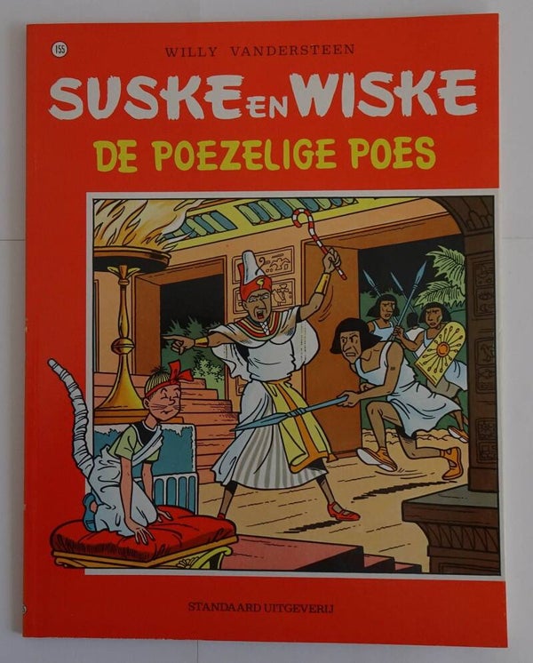 Strip 155. Suske en Wiske: De poezelige poes