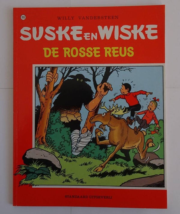 Strip 186. Suske en Wiske: De rosse reus